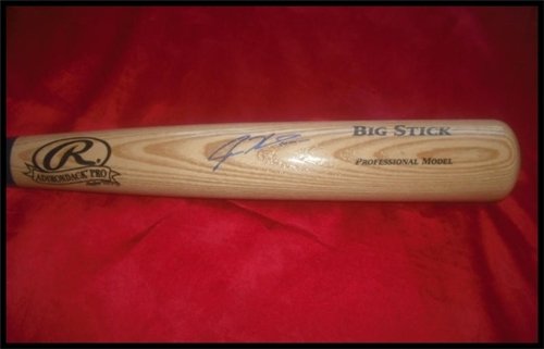 Josh Hamilton Autographed/Hand Signed Bat
