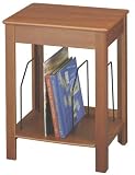 LP Record/Laserdisc Storage Rack in Paprika Finish