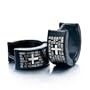 Celtic Cross Huggie Hoop Earrings For Mens Ladies Unisex
