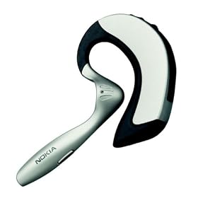 Nokia HS-4W Wireless Bluetooth Headset - Silver