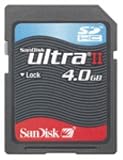 SanDisk Ultra II SDHC 4GB High Performance Card