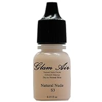 Glam Air Airbrush foundation makeup S3 Natural Nude Satin Foundation Water-based Makeup