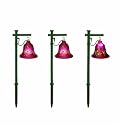 Mr. Christmas 3-Bell Pathway Lights  -- New for 2009!
