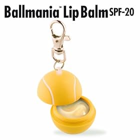 Ballmania Lip Balm - Tennis Key Chain (3pk)