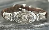 Sandy Etched Woven Bandit Bracelet