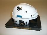 Seek NHL San Jose Sharks Mini Hockey Helmet - New, comes in plastic display