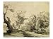 Landscape with a Path, an Almost Dead Tree on the Left and a Footbridge Leading to a ...