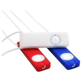 XtremeMac iPod Shuffle TuffWrapz 3-Pack Set 2 (Cherry, Mist, Cobalt)
