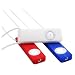 XtremeMac iPod Shuffle TuffWrapz 3-Pack Set 2 (Cherry, Mist, Cobalt)
