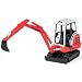 Bruder - 2432 - V�hicule Miniature - Mini Pelle Schaeff