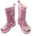 Kidorable Butterfly Rainboots, toddler size 4/5 to youth size 2 Image