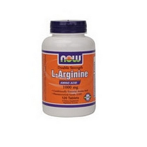 Now Foods, L-Arginine, 1000 mg, 120 Tablets