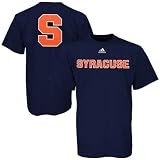 adidas Syracuse Orange Navy Blue Prime Time T-shirt