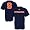 adidas Syracuse Orange Navy Blue Prime Time T-shirt