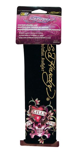 Ed Hardy Love Kills Seat Belt Shoulder Pad