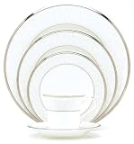Noritake Silver Palace 20-Piece Dinnerware Place Setting, Service for 4