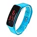 BESSKY Excellent Ultra Thin Unisex Sports Silicone Digital LED Sports Wrist Watch