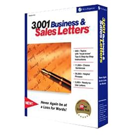 3,001 Business and Sales Letters