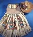 Country Western Cowgirl Dog Dress Halloween Costume by Doggie Design at THE REGAL DOG - Size XS XSmall