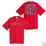 JONATHAN PAPELBON Boston Red Sox (100% Cotton) ADULT T-SHIRT with Name & Number