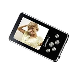 Intenso Video Driver  MP3-/Video-Player 4 GB (5,1 cm (2 Zoll) LCD-Display, MicroSD-Kartenslot, USB 2.0) schwarz
