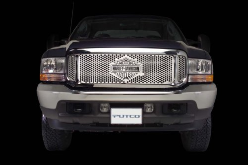 Putco Harley-Davidson Punch Grille Insert w/ Bar/Shield w/o Logo Cut-Out, for the 2006 Ford F-250 Super Duty