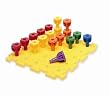 Learning Resources Rainbow Peg Play Activity Set