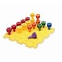 Learning Resources Rainbow Peg Play Activity Set