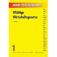 Wichtige Wirtschaftsgesetze