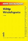 Wichtige Wirtschaftsgesetze