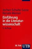 Bild zu: Einf&uuml;hrung in die Literaturwissenschaft (Uni-Taschenb&uuml;cher S)