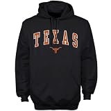 Texas Longhorns Black Mascot One Hoody Sweatshirt