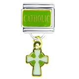 Catholic Religious Italian Charms Bracelet Link