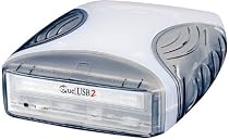QPS Que! External 24x12x40 USB 2.0 CD-RW Drive