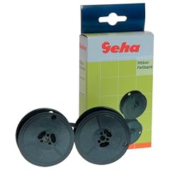 Geha Farbband Seide f�r DIN Doppelspule, Gruppe 1 S, Ma�e: 13mm / 10m, Farbe schwarz