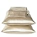 Ivory 330 Thread-Count Satin Sheet Set - Queen