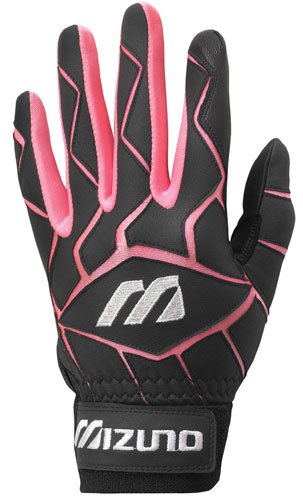Mizuno Jennie Finch Premier Batting Glove Black/Pink