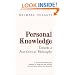 Personal Knowledge: Towards a Post-Critical Philosophy