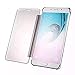 Galaxy Note7 Mirror Shell, OMORRO Newest Awesome Translucent View Flip Smart Stay Window Sleep/Awake Function [QR Code] Mirror Ultralight Slim Protection Case for Samsung Galaxy Note 7 Silver