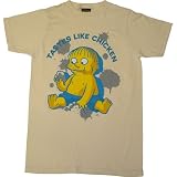 Simpsons Ralph Tastes Like Chicken Men's Slim Fit T-Shirt