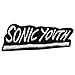 Sonic Youth - White Logo Patch