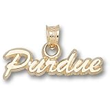 Purdue Univ Script Purdue 5/8 Pendant (14kt)