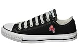 Converse Chuck Taylor All Star Lo Top Black Arizona State University Mascot Canvas