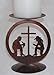 Couple Praying Candle Stand