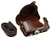 MegaGear - Ever Ready Protective Brown Leather Camera Case , Bag for Sony DSC-RX100 RX100