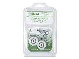 Garden Building & D?cor Online Shop Ranking 26. ALM Manufacturing GH006 Sliding Door Wheel Kit (2 Pieces)