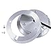 ABI 3W LED Puck Light Kit with Adapter for Under Cabinet, Bookshelf, and Showcase Lighting, 240lm, Warm White 2800K, 25W Halogen Equivalent