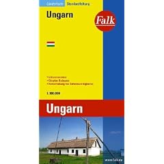 Falk L�nderkarte Ungarn 1:300 000