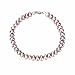 YAN & LEI Sterling Silver AAA Quality 6.5-7.5mm Freshwater Cultured Pearl Bracelet in 3 Colors