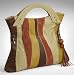 Brown Striped Melie Bianco ''Chef Clutch''